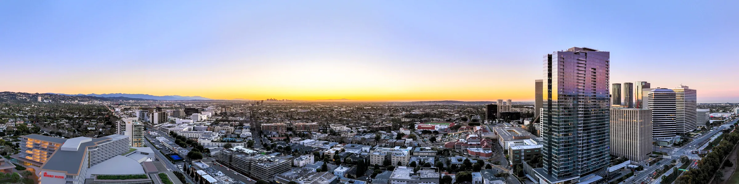 View from the selected floor, Tower 1